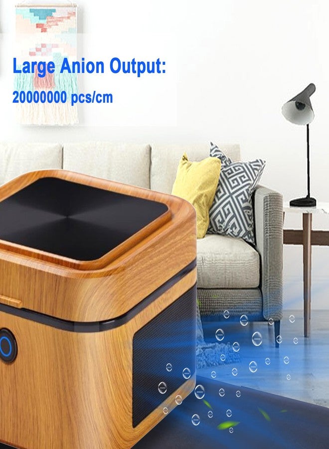 SHD Multifunctional Smokeless Ashtray,USB Rechargeable HEPA Filter Ashtray for Home Office Car Indoor Outdoor- Brown - Image 4